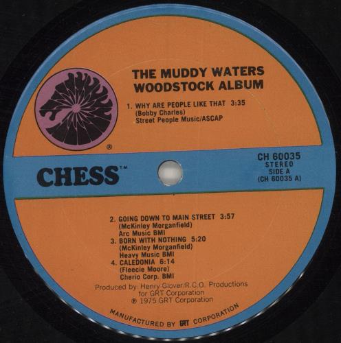 Muddy Waters Woodstock Album vinyl LP album (LP record) US MDWLPWO563058