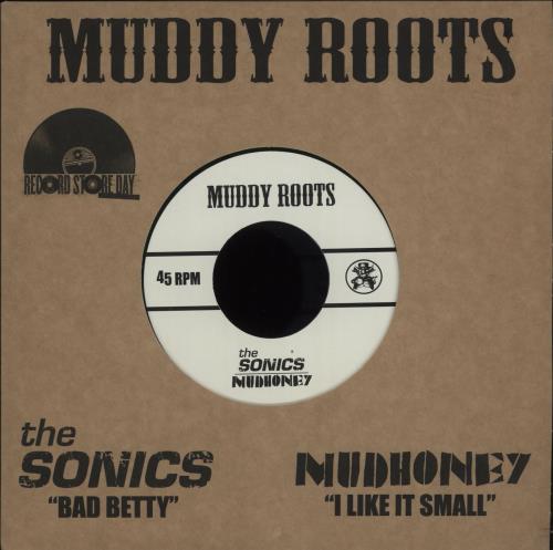 Mudhoney Bad Betty / I Like It Small - RSD14 - Green Splatter Vinyl 7" vinyl single (7 inch record / 45) US MUD07BA680499