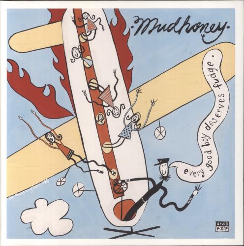 Mudhoney Every Good Boy Deserves Fudge - Blue Vinyl & Red Vinyl 2-LP vinyl record set (Double LP Album) UK MUD2LEV858799