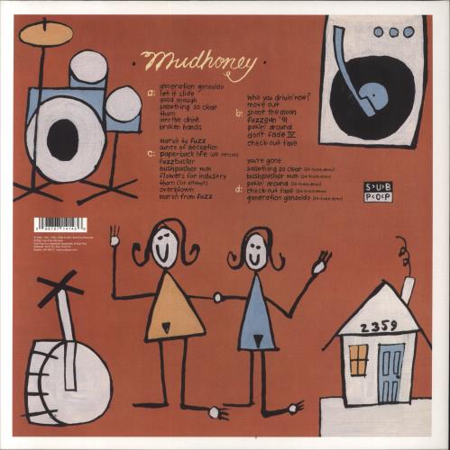 Mudhoney Every Good Boy Deserves Fudge - Blue Vinyl & Red Vinyl 2-LP vinyl record set (Double LP Album) UK MUD2LEV858799