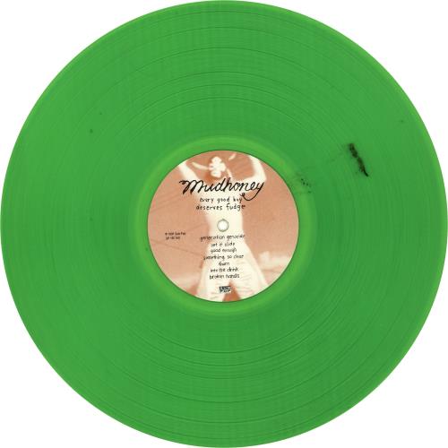 Mudhoney Every Good Boy Deserves Fudge - Green Vinyl vinyl LP album (LP record) German MUDLPEV701498