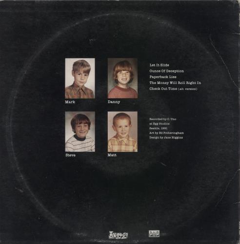 Mudhoney Let It Slide - Blue Vinyl 10" vinyl single (10 inch record) Australian MUD10LE04860