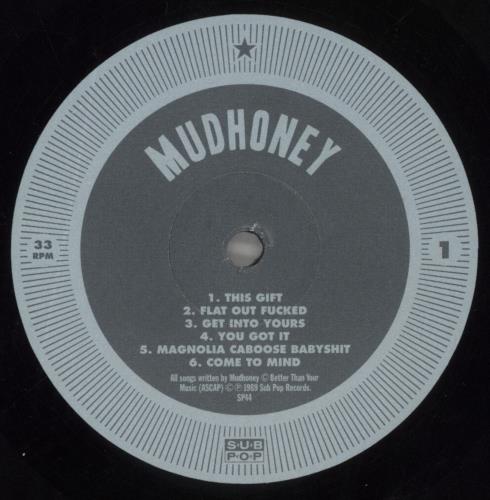 Mudhoney Mudhoney vinyl LP album (LP record) UK MUDLPMU858795