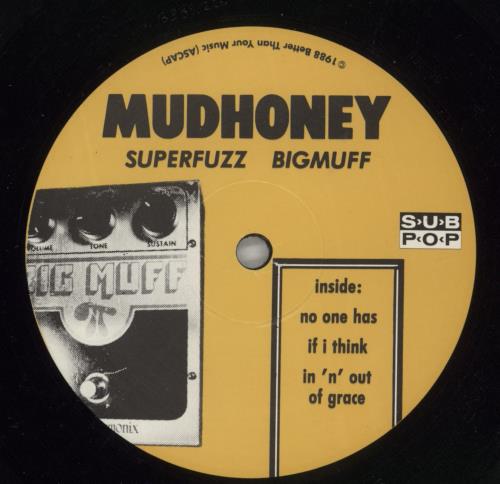 Mudhoney Superfuzz Bigmuff vinyl LP album (LP record) US MUDLPSU810785