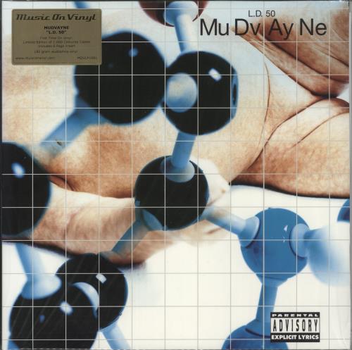 Mudvayne L.D. 50 - 180 Gram Blue Vinyl 2-LP vinyl record set (Double LP Album) UK MVY2LLD869443