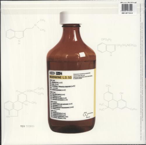 Mudvayne L.D. 50 - 180 Gram Blue Vinyl 2-LP vinyl record set (Double LP Album) UK MVY2LLD869443