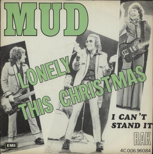 Mud Lonely This Christmas 7" vinyl single (7 inch record / 45) Belgian MD.07LO656892