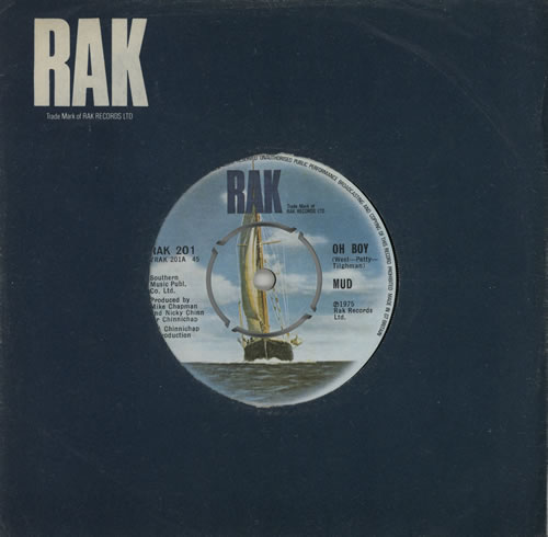 Mud Oh Boy 7" vinyl single (7 inch record / 45) UK MD.07OH574737
