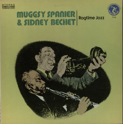 Muggsy Spanier Ragtime Jazz vinyl LP album (LP record) US ME5LPRA619833