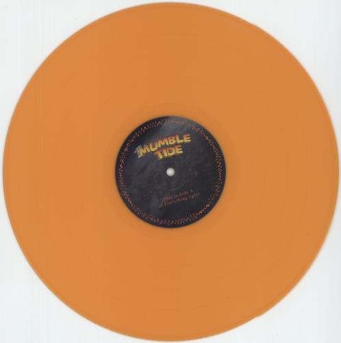 Mumble Tide Everything Ugly - Orange Vinyl vinyl LP album (LP record) UK 918LPEV871529