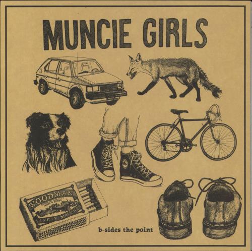 Muncie Girls B-Sides The Point 12" vinyl single (12 inch record / Maxi-single) UK 60612BS828597