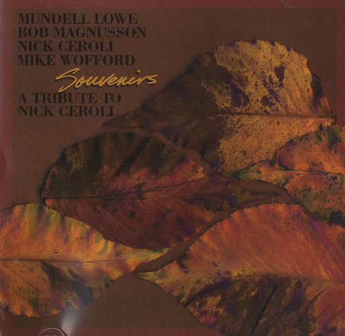 Mundell Lowe Souvenirs - Autographed CD album (CDLP) US LWMCDSO490678