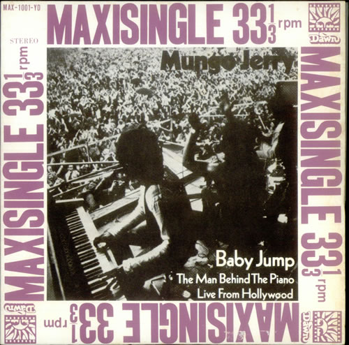 Mungo Jerry Baby Jump 7" vinyl single (7 inch record / 45) Japanese MUN07BA537327