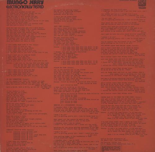 Mungo Jerry Electronically Tested - Purple Labels - EX vinyl LP album (LP record) UK MUNLPEL868629