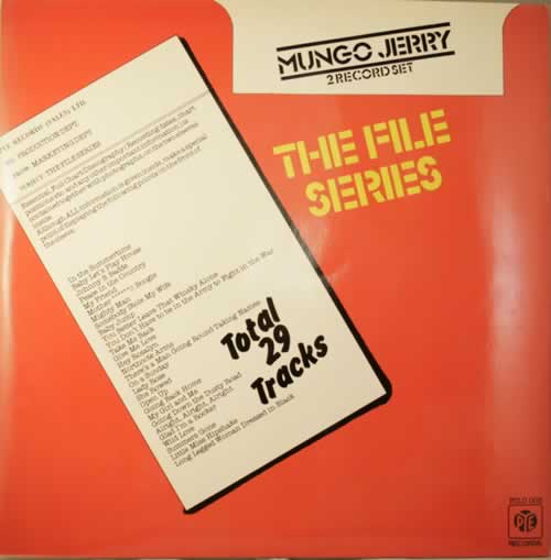 Mungo Jerry The File Series 2-LP vinyl record set (Double LP Album) UK MUN2LTH554630