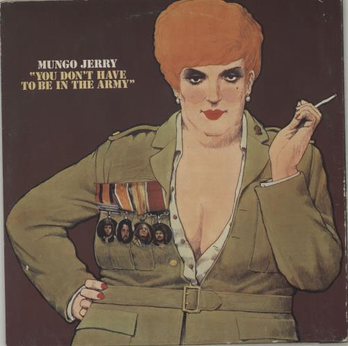 Mungo Jerry You Don't Have To Be In The Army + Insert vinyl LP album (LP record) UK MUNLPYO675464