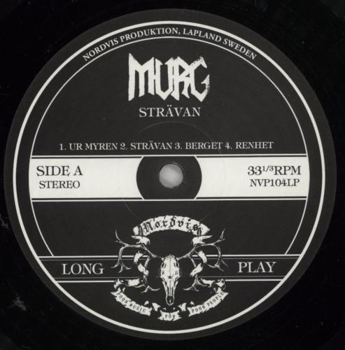 Murg Str�van vinyl LP album (LP record) Swedish 9W3LPST867894