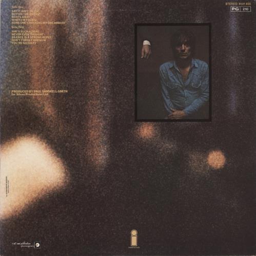 Murray Head Say It Ain't So vinyl LP album (LP record) French MHDLPSA875690