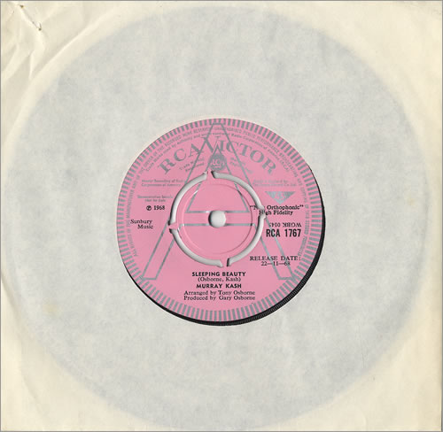 Murray Kash Sleeping Beauty 7" vinyl single (7 inch record / 45) UK M2K07SL484848