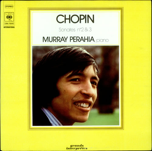 Murray Perahia Chopin: Sonates Nos. 2 & 3 vinyl LP album (LP record) German M-8LPCH526517