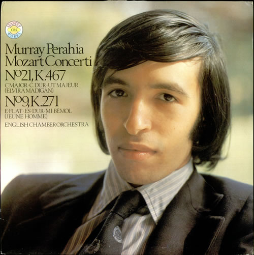 Murray Perahia Mozart: Concerti No. 21, K.467 & No. 9, K.271 vinyl LP album (LP record) German M-8LPMO527253