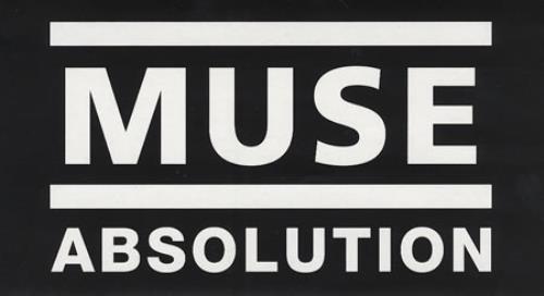 Muse Absolution Promotional CD & Sticker CD album (CDLP) UK USECDAB351189