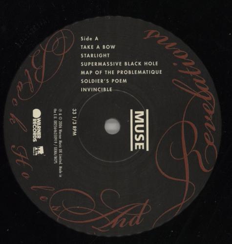 Muse Black Holes And Revelations - 180gm vinyl LP album (LP record) UK USELPBL873233