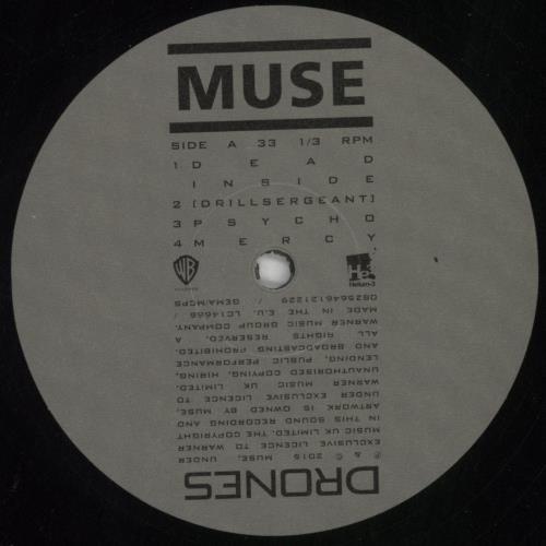 Muse Drones - 180gm - EX 2-LP vinyl record set (Double LP Album) UK USE2LDR851292