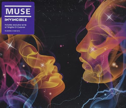 Muse Invincible CD/DVD single set UK USESDIN395786