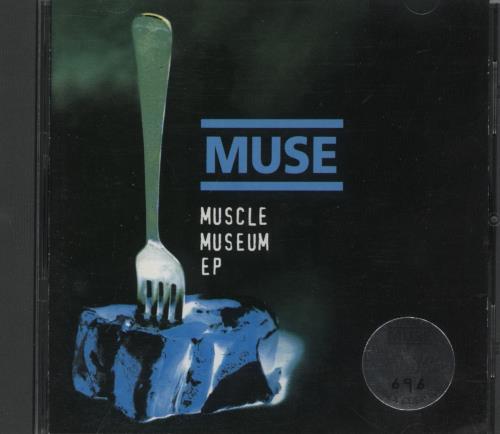 Muse Muscle Museum EP - Numbered sticker CD single (CD5 / 5") UK USEC5MU213871