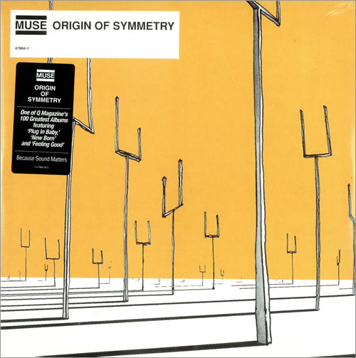 Muse Origin Of Symmetry 2-LP vinyl record set (Double LP Album) US USE2LOR485732