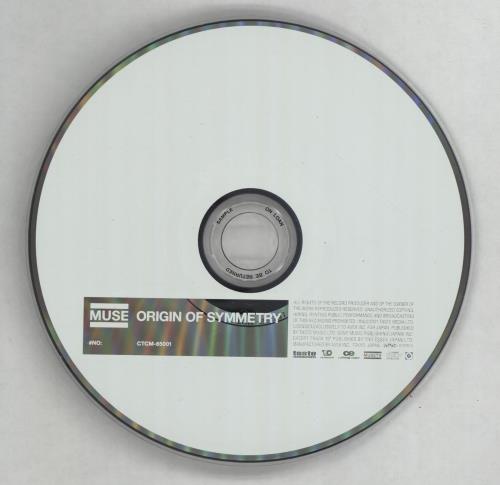 Muse Origin Of Symmetry CD album (CDLP) Japanese USECDOR681111
