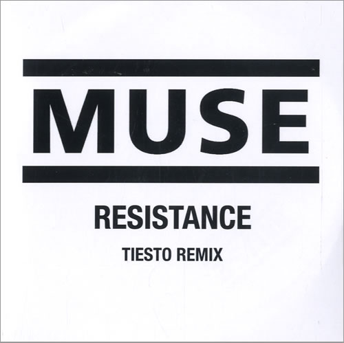 Muse Resistance - Tiesto Remix CD-R acetate UK USECRRE495220