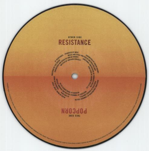 Muse Resistance 7" vinyl picture disc (7 inch picture disc single) UK USE7PRE567523