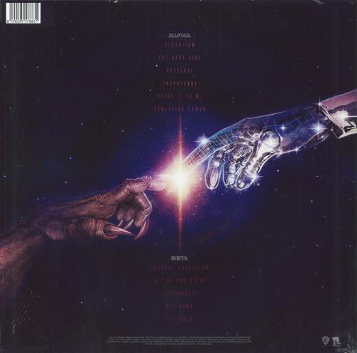 Muse Simulation Theory + Shrink vinyl LP album (LP record) UK USELPSI800740