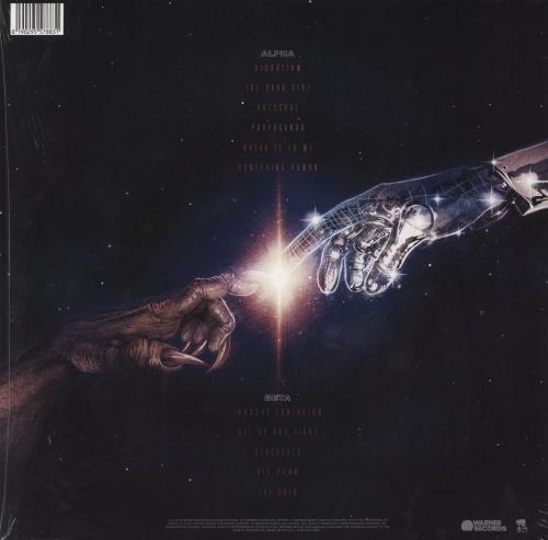 Muse Simulation Theory - stickered shrink vinyl LP album (LP record) UK USELPSI835808