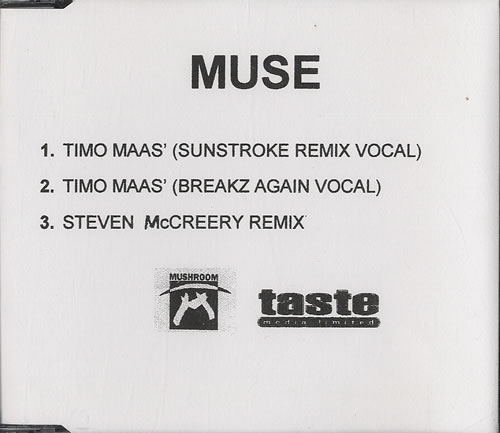 Muse Sunburn - 3-tracks CD-R acetate UK USECRSU552312