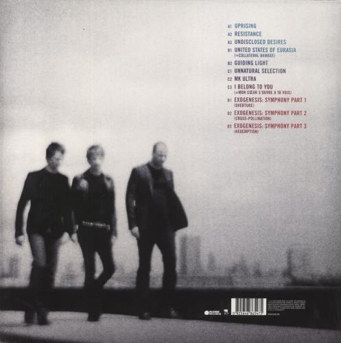 Muse The Resistance - 180gm 2-LP vinyl record set (Double LP Album) UK USE2LTH835802