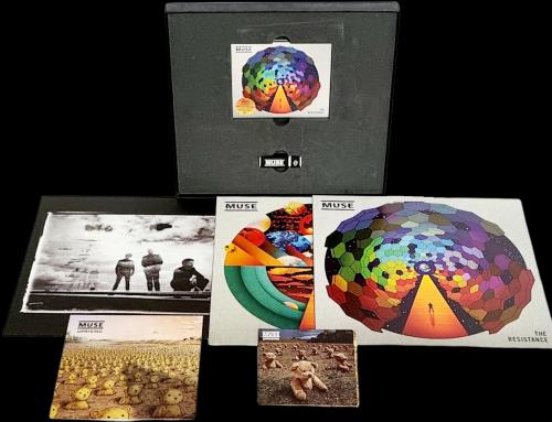 Muse The Resistance box set UK USEBXTH786072