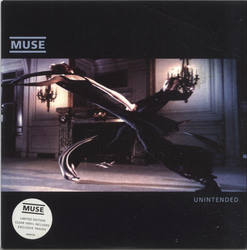 Muse Unintended - Clear Vinyl 7" vinyl single (7 inch record / 45) UK USE07UN695125