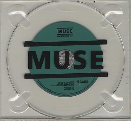 Muse Unintended CD single (CD5 / 5") UK USEC5UN154815