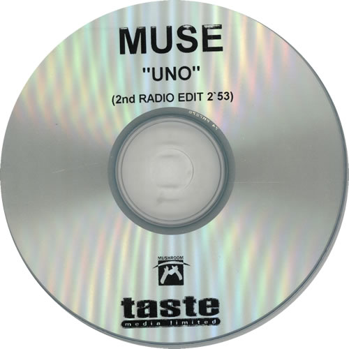 Muse Uno - 2nd Radio Edit CD-R acetate UK USECRUN640580