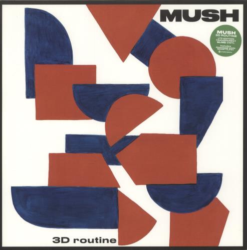 Mush 3D Routine - Slime Green Vinyl vinyl LP album (LP record) US 20-LPDR872296
