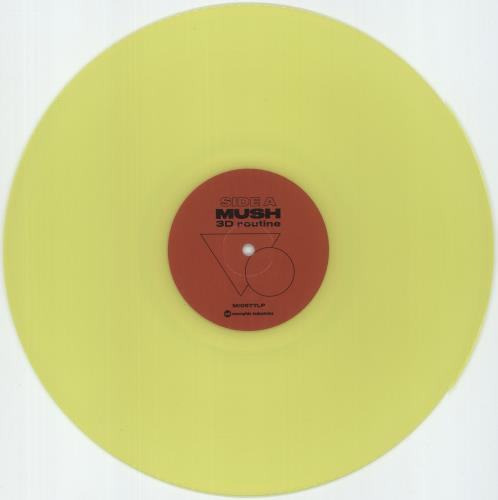 Mush 3D Routine - Slime Green Vinyl vinyl LP album (LP record) US 20-LPDR872296