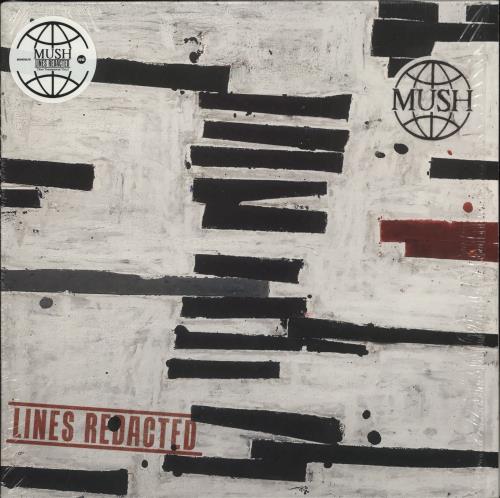 Mush Lines Redacted - Clear Vinyl - Shrink vinyl LP album (LP record) UK 20-LPLI878809