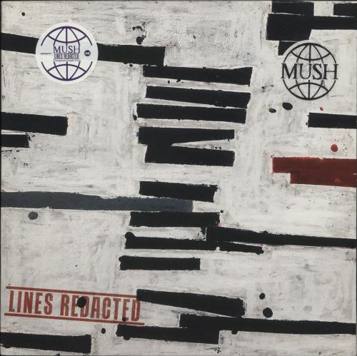 Mush Lines Redacted - Transparent Purple Vinyl vinyl LP album (LP record) UK 20-LPLI870941