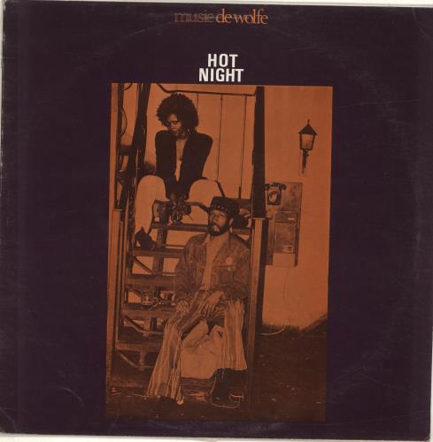 Music De Wolfe Hot Nights vinyl LP album (LP record) UK O1ULPHO690269