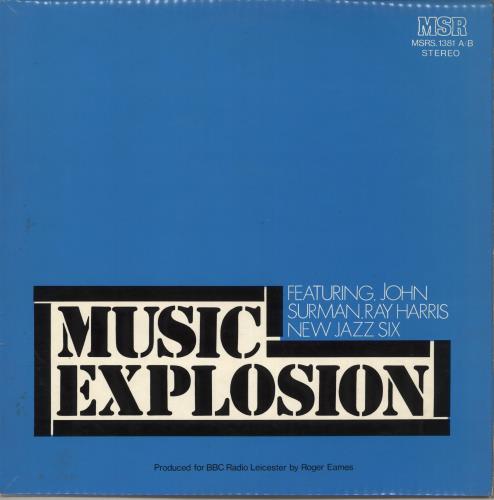 Music Explosion Music Explosion vinyl LP album (LP record) UK Q80LPMU709495