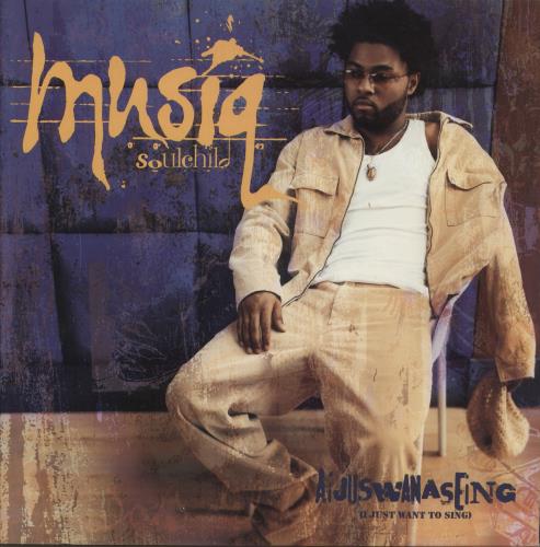 Musiq Soulchild Aijuswanaseing 2-LP vinyl record set (Double LP Album) US MSQ2LAI869407