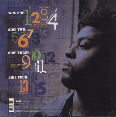 Musiq Soulchild Aijuswanaseing 2-LP vinyl record set (Double LP Album) US MSQ2LAI869407